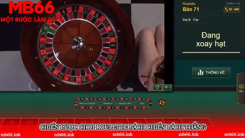 Chiến lược chơi Roulette bách chiến bách thắng