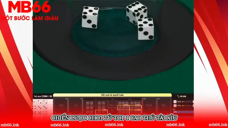 Chiến lược chơi từ top 1 cao thủ tài xỉu