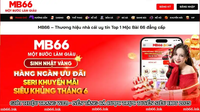 Giới thiệu trang web - Nền tảng cá cược trực tuyến siêu HOT 2025